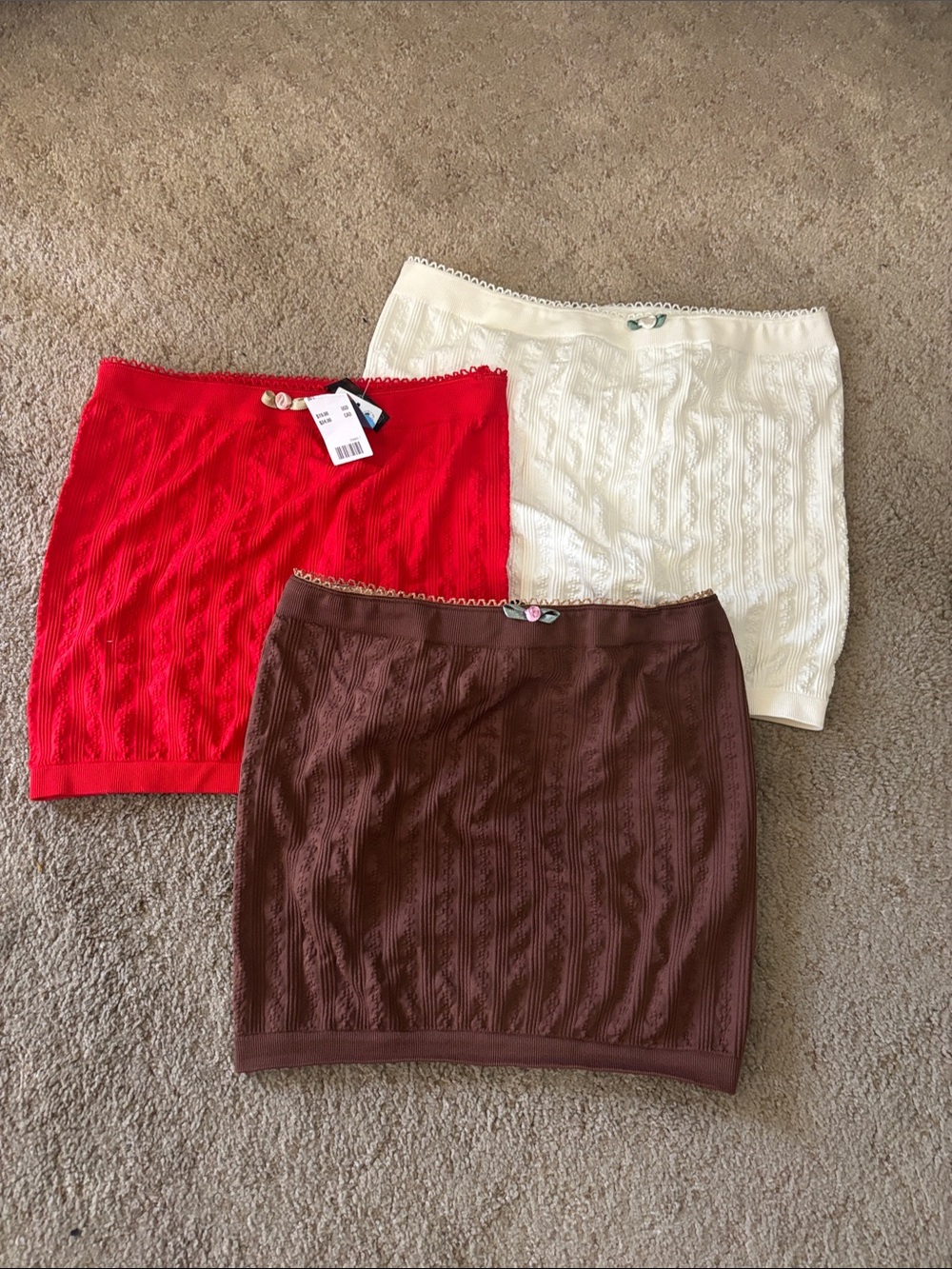 Free people bandeaus lot of 3 new